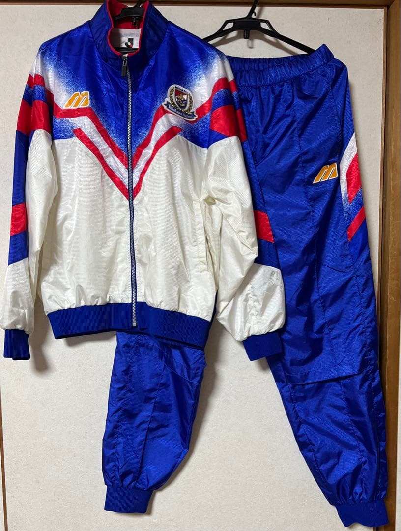 横浜Fマリノス　初代　ウィンドブレーカー　上下セット