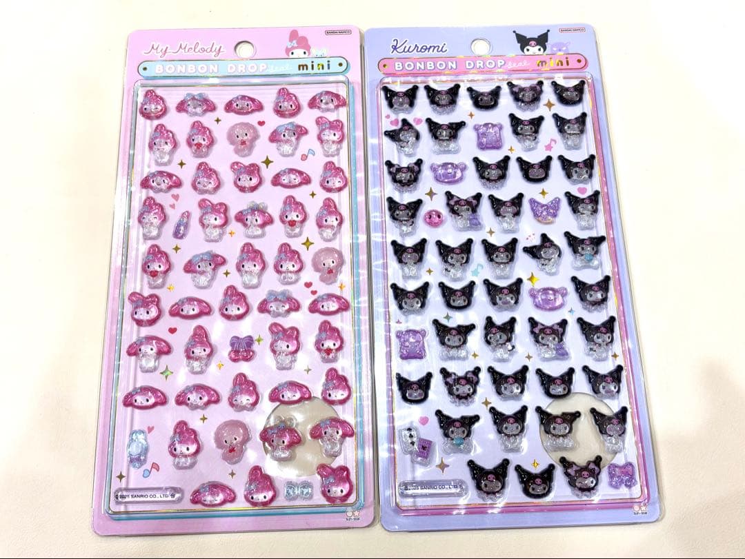 【正規品】サンリオ ボンボンドロップシール ミニ 8種
