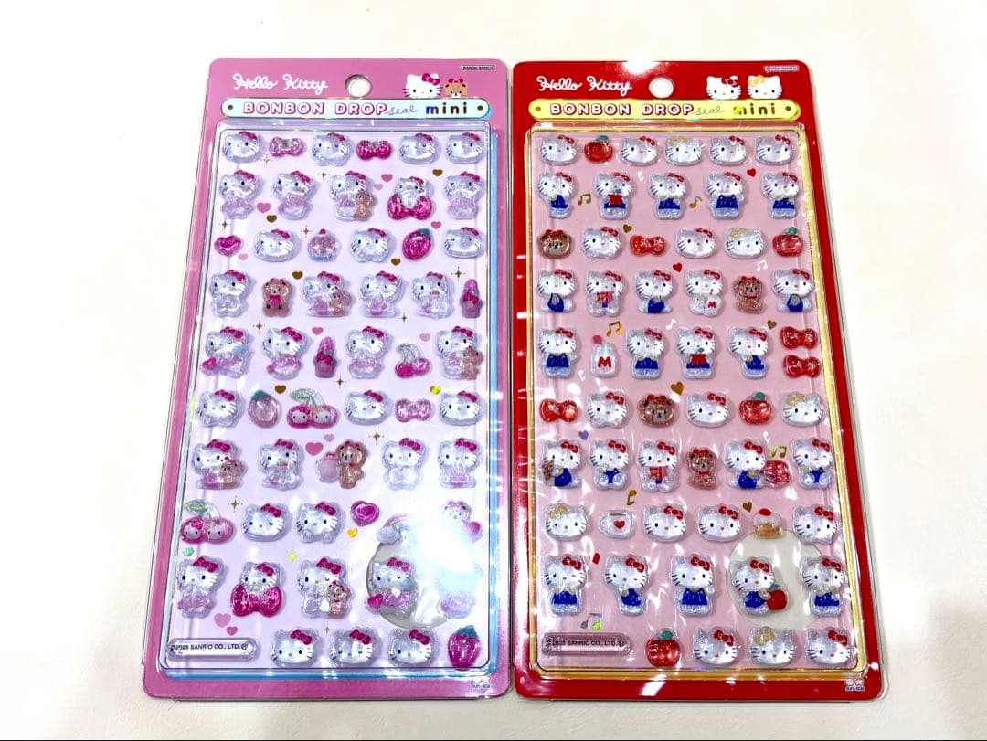 【正規品】サンリオ ボンボンドロップシール ミニ 8種