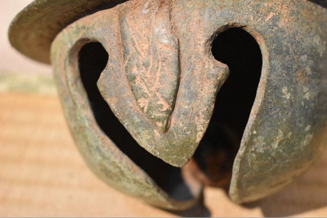 高麗時代 青銅製 金銅鈴 祭祀 密教法具 仏具 仏教美術 仏像 骨董 古美術