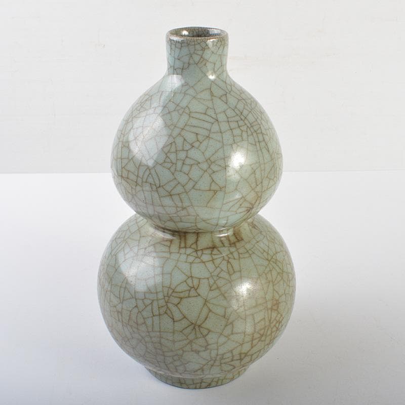 中国　哥釉　葫蘆瓶　V　R6927E