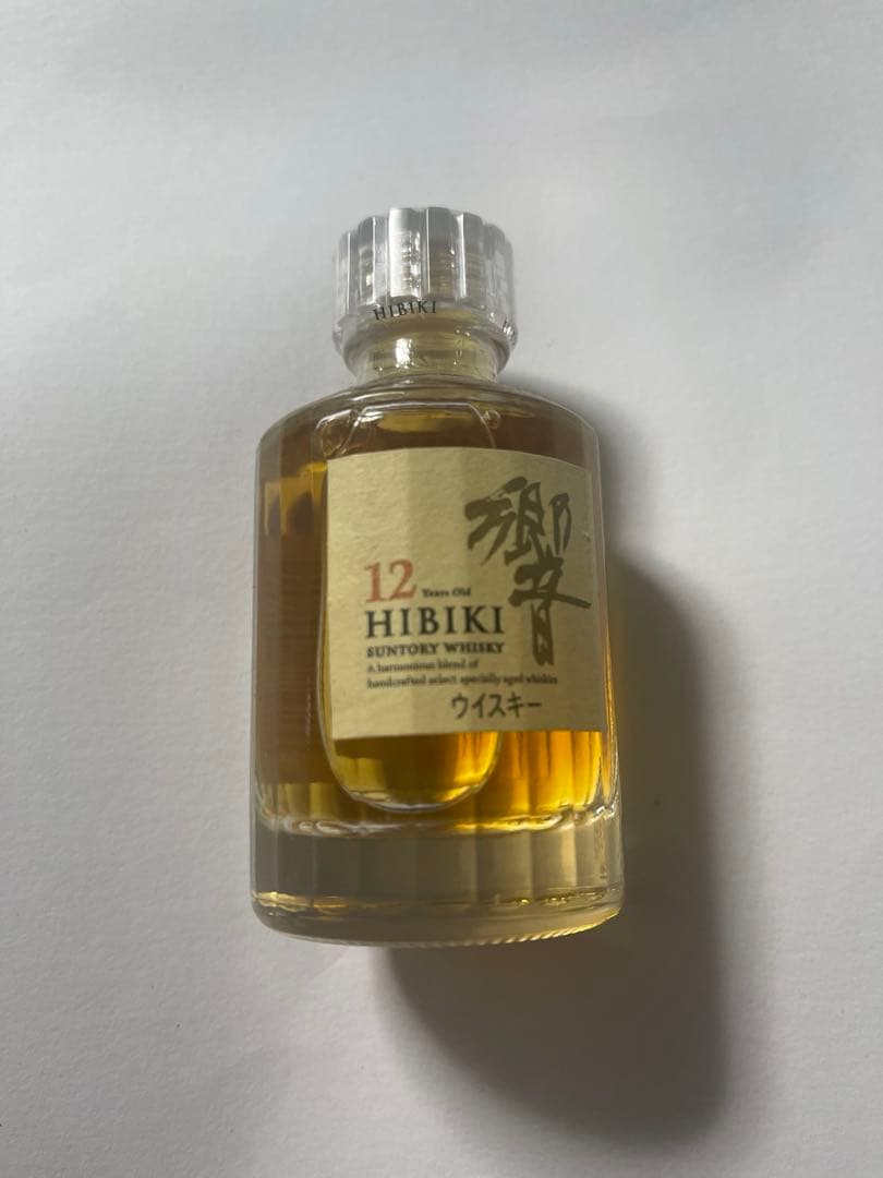 ウイスキー　響12年 & 山崎 12年 竹鶴　5本セット ミニボトル