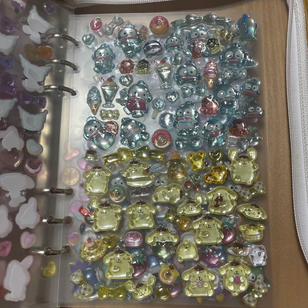 豪華　シール帳　完成品　サンリオ　ボンボンドロップ　コットンパフィーなど