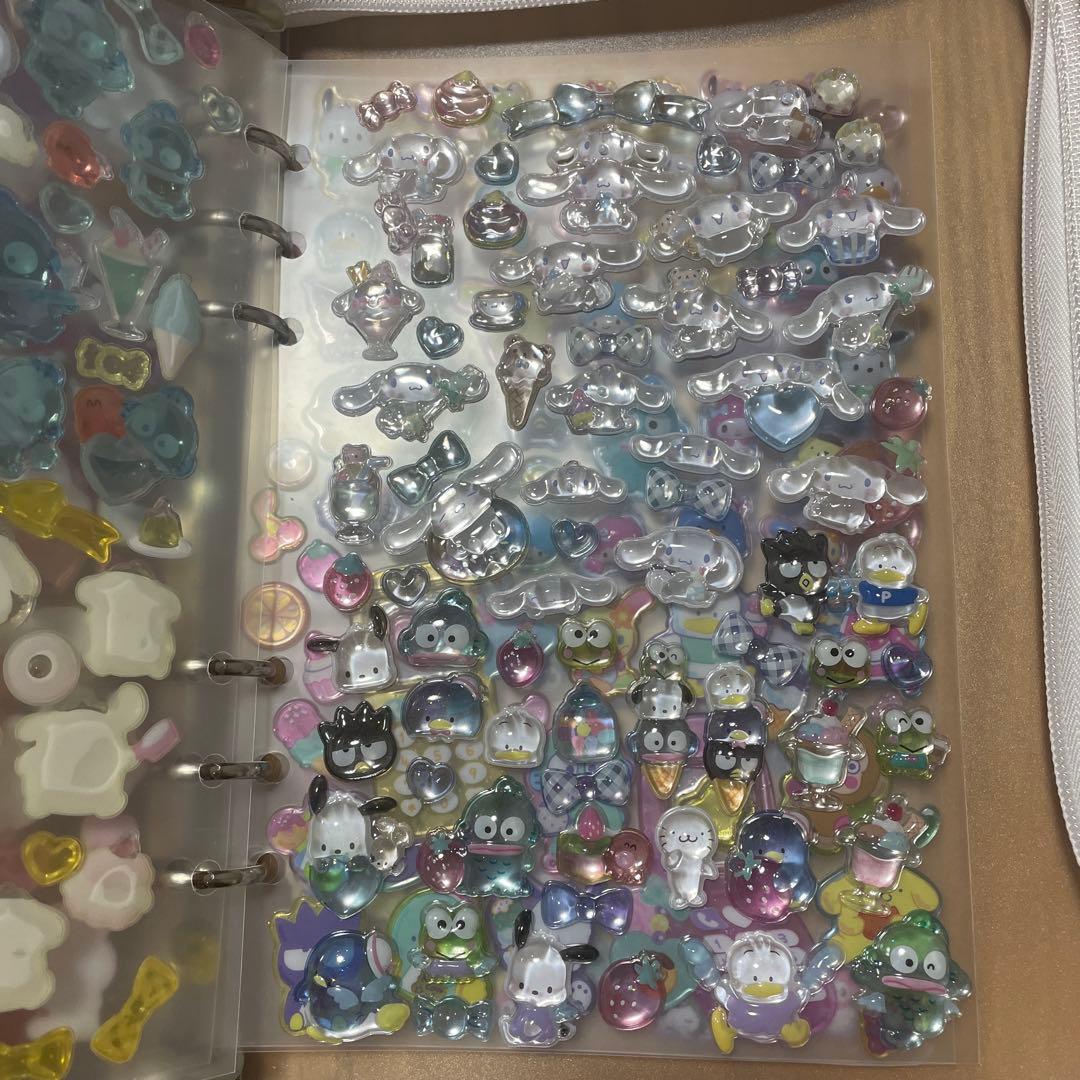 豪華　シール帳　完成品　サンリオ　ボンボンドロップ　コットンパフィーなど