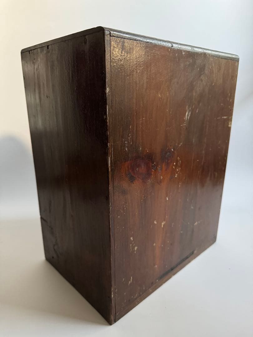 レトロな家具　引き出し　木製棚　古道具