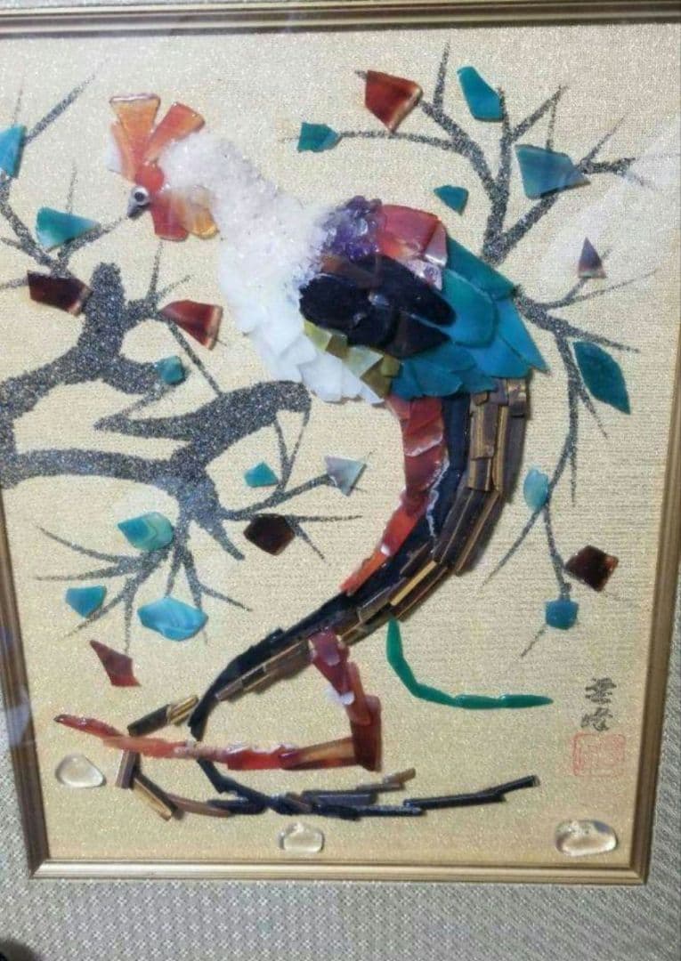 雲峰　宝石画です