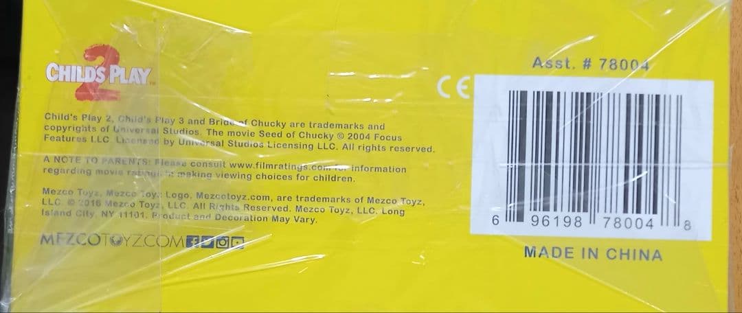 Chucky チャッキー　未使用