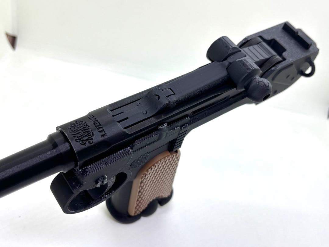 ルガーP08・ボーチャードC93 レプリカモデル　セット（機能なし、金属なし）