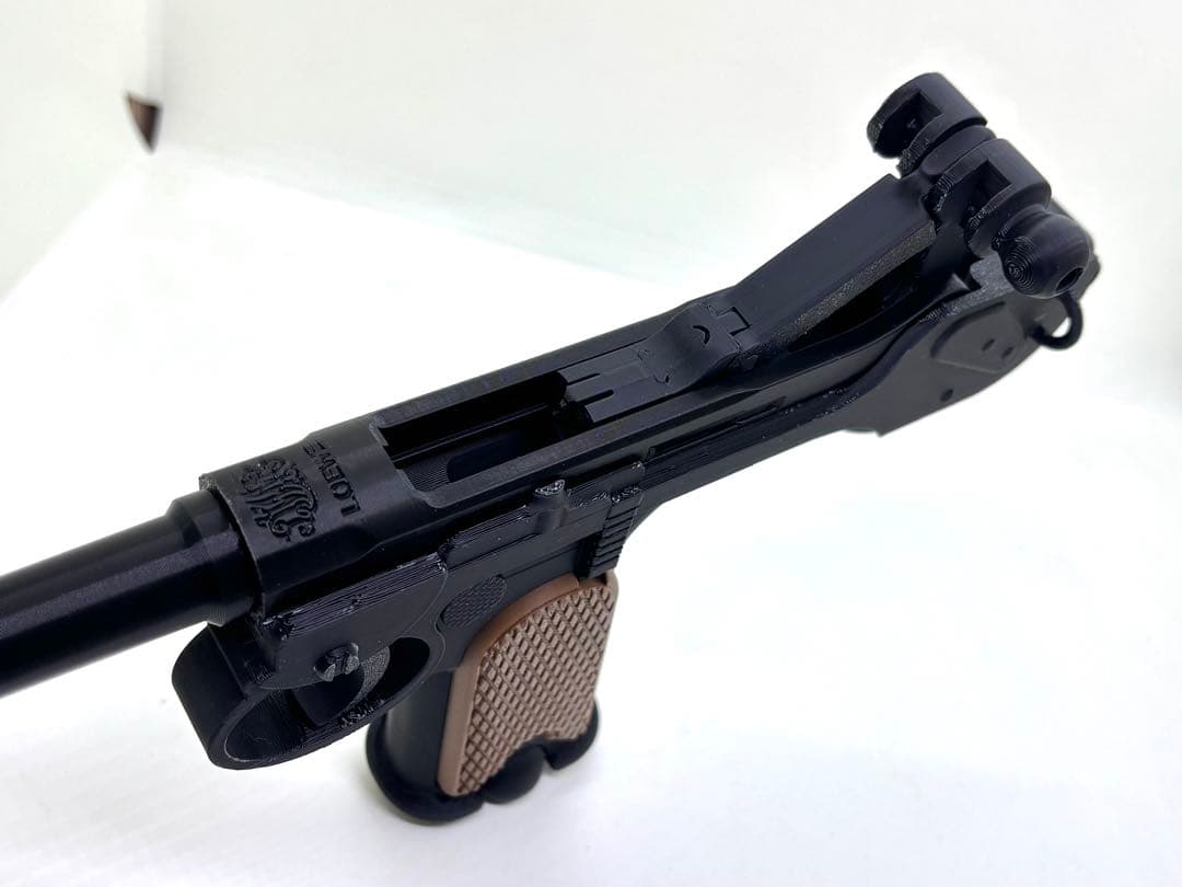 ルガーP08・ボーチャードC93 レプリカモデル　セット（機能なし、金属なし）