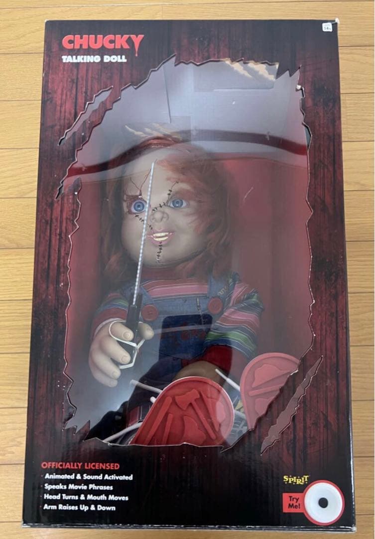 チャッキー トーキング 等身大　ドール　Spirit Child'sPlay