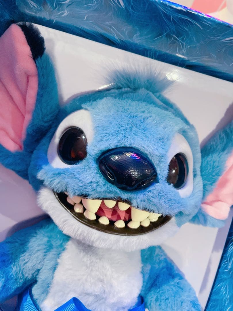 おまけ付き！超リアル♡スティッチ ぬいぐるみ 本体 新品　即日発送！！日本未発売