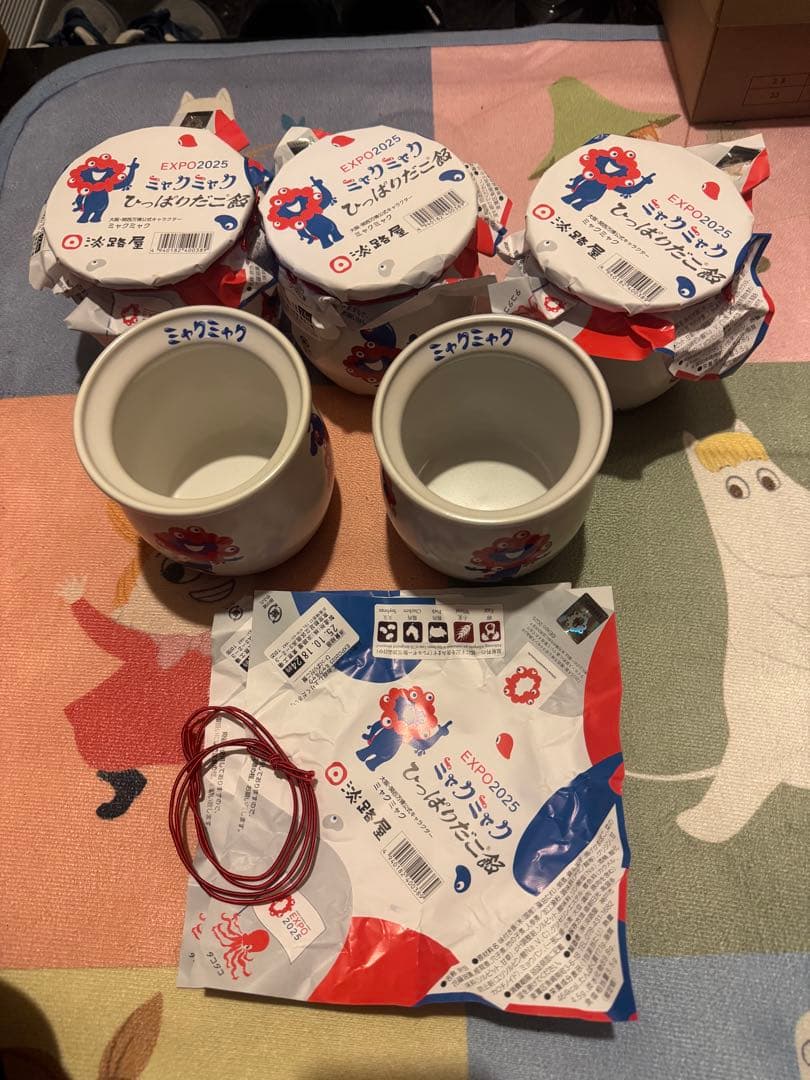 ５個セット 淡路屋 ミャクミャク ひっぱりだこ飯 容器