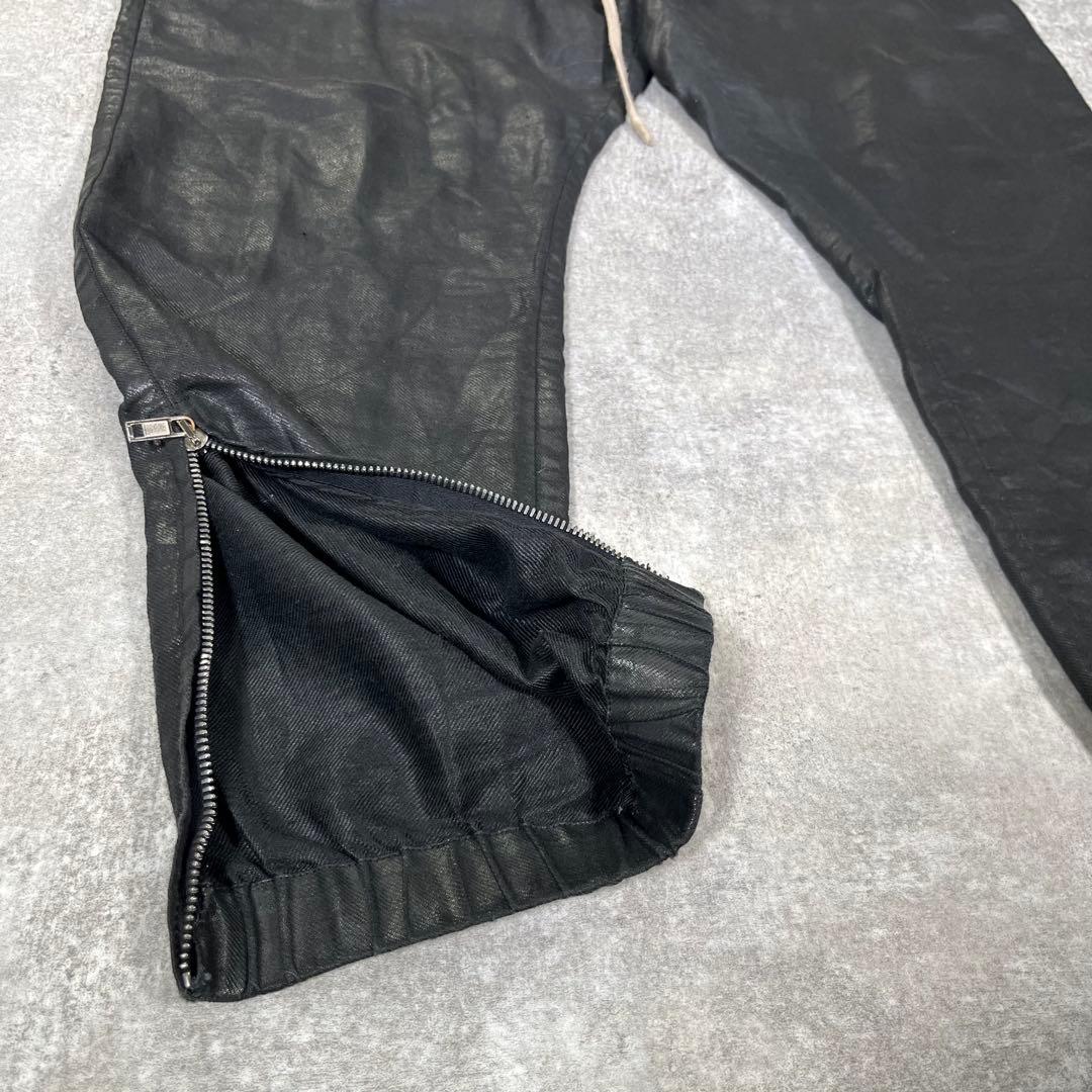 19SS Rick Owens コーティングサルエルジョガーパンツ【46】