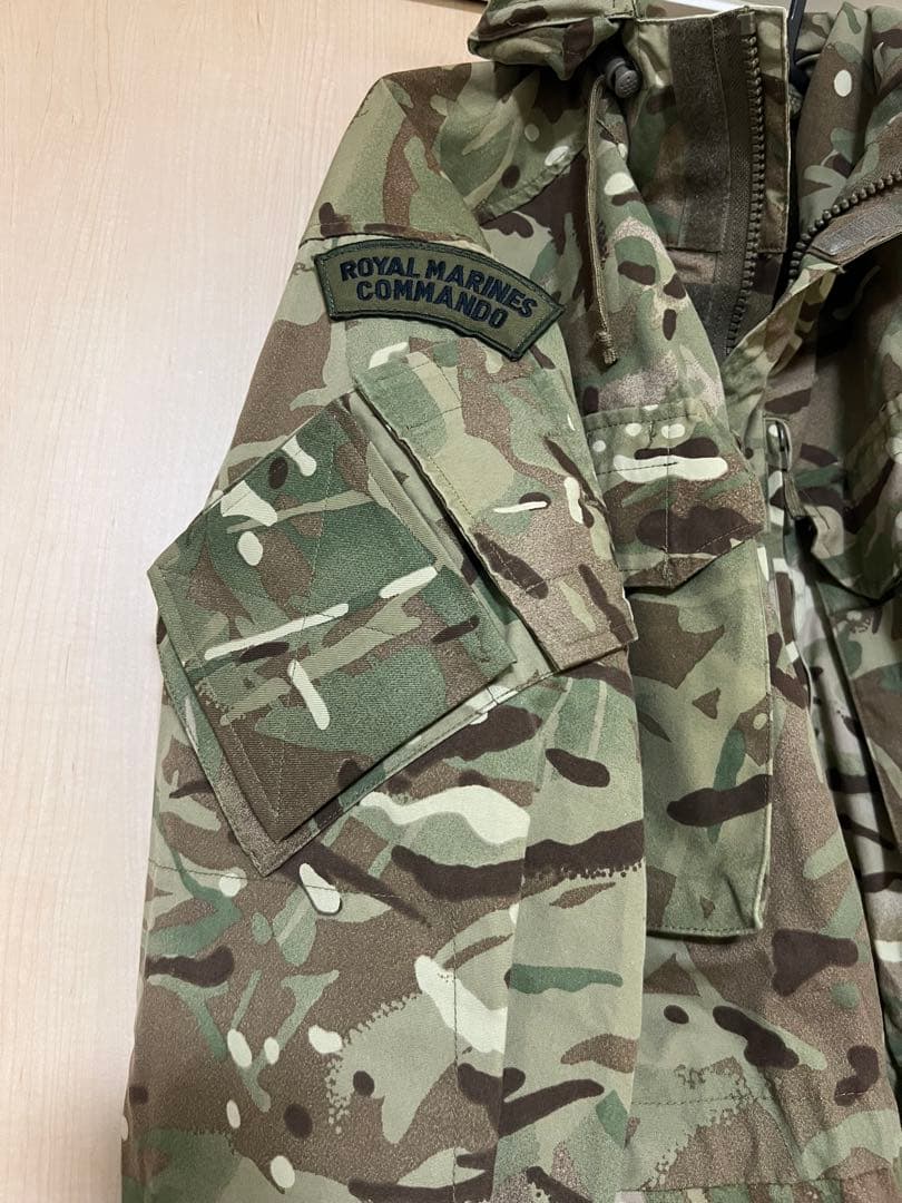 実物 払下品 イギリス海兵隊 Windproof Smock