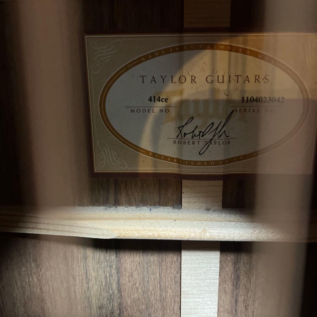 Taylor 414ce 2025.12現行品定価45万円※ウクレレ等は含まず