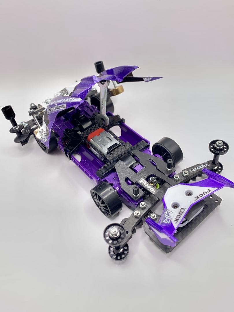 ミニ四駆　完成品　MSフレキ　アバンテmk3 アズール full custom