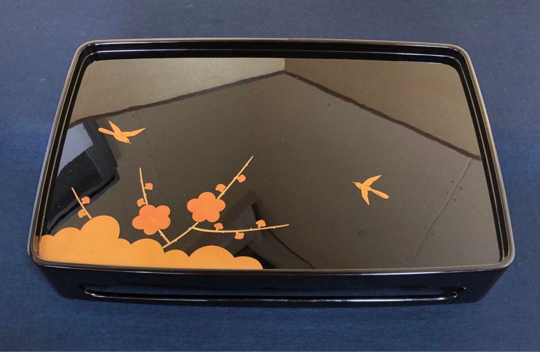 割引❗️《レ》輪島塗 蒔絵付 屠蘇器 漆光堂造 木製漆器 共箱 251110う5