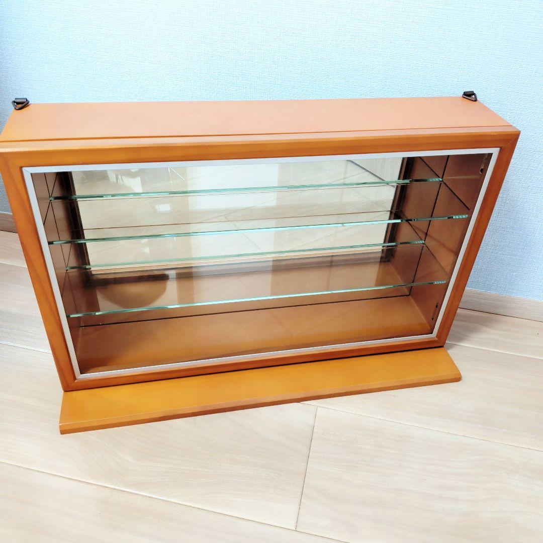 【美品】塩川光明堂 コレクションケース カルトーネ AL-A-CH ガラスケース