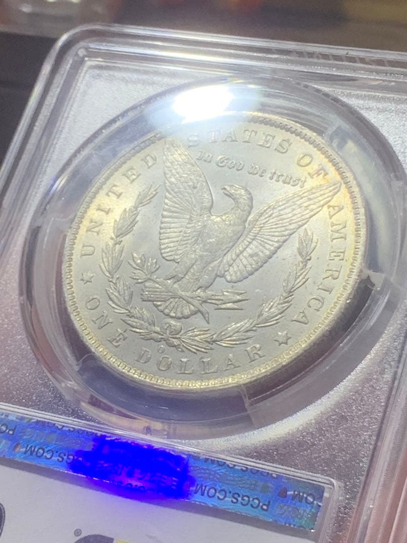 Y*e様 アメリカ古銭銀貨　モルガンダラー銀貨 1885年 PCGS/MS63