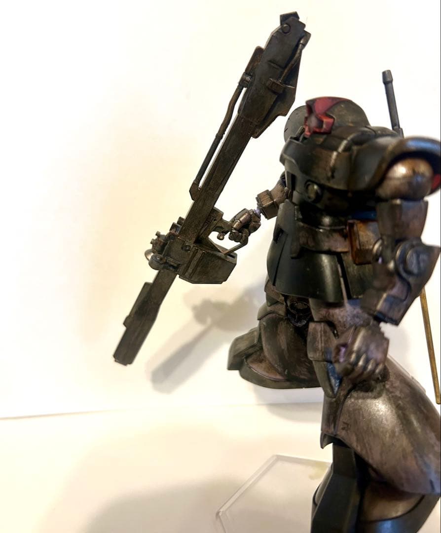 HGUCリック・ドム　完成品　汚し塗装