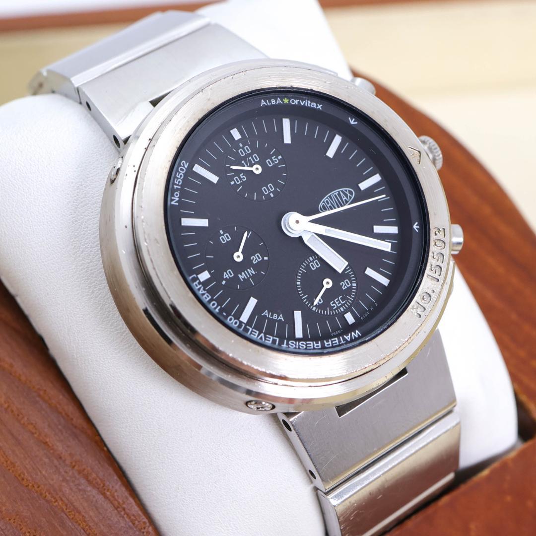 稼働 SEIKO ALBA ORVITAX 腕時計 初期型 No15502
