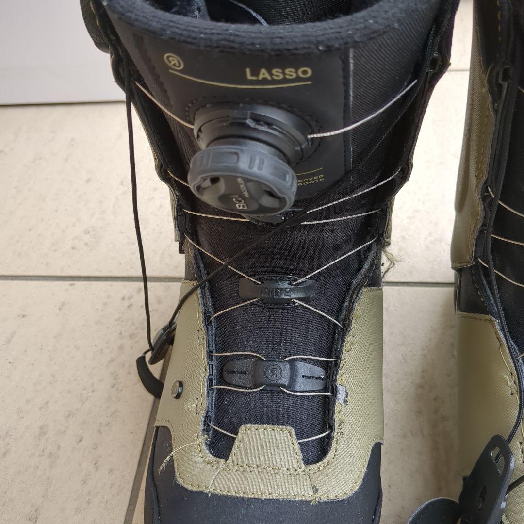 RIDE Lasso スノーボードブーツ ダブルボア 26.0　熱成形　未
