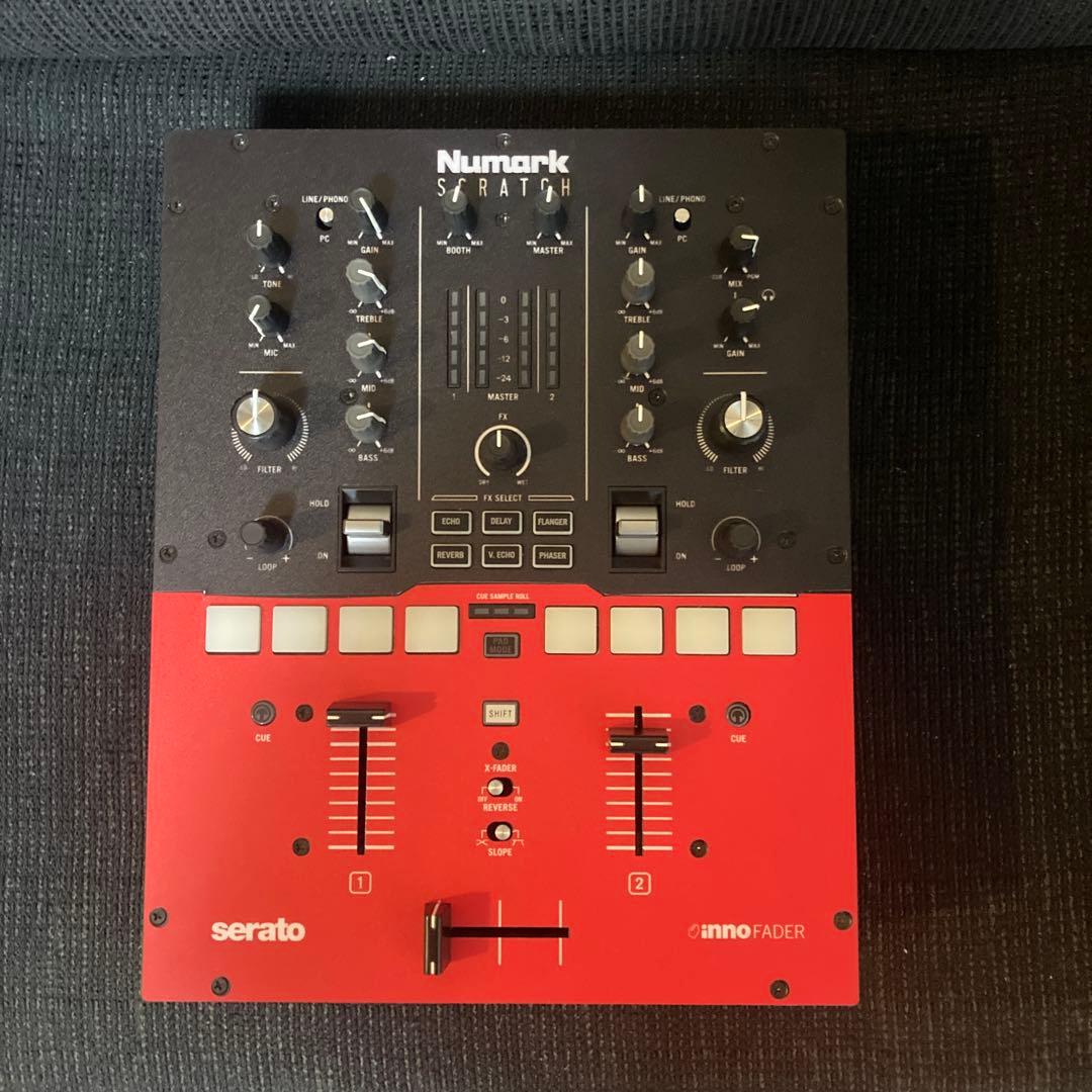 最終価格！美品！numark scratch 付属品完品！中古レコードおまけ付き