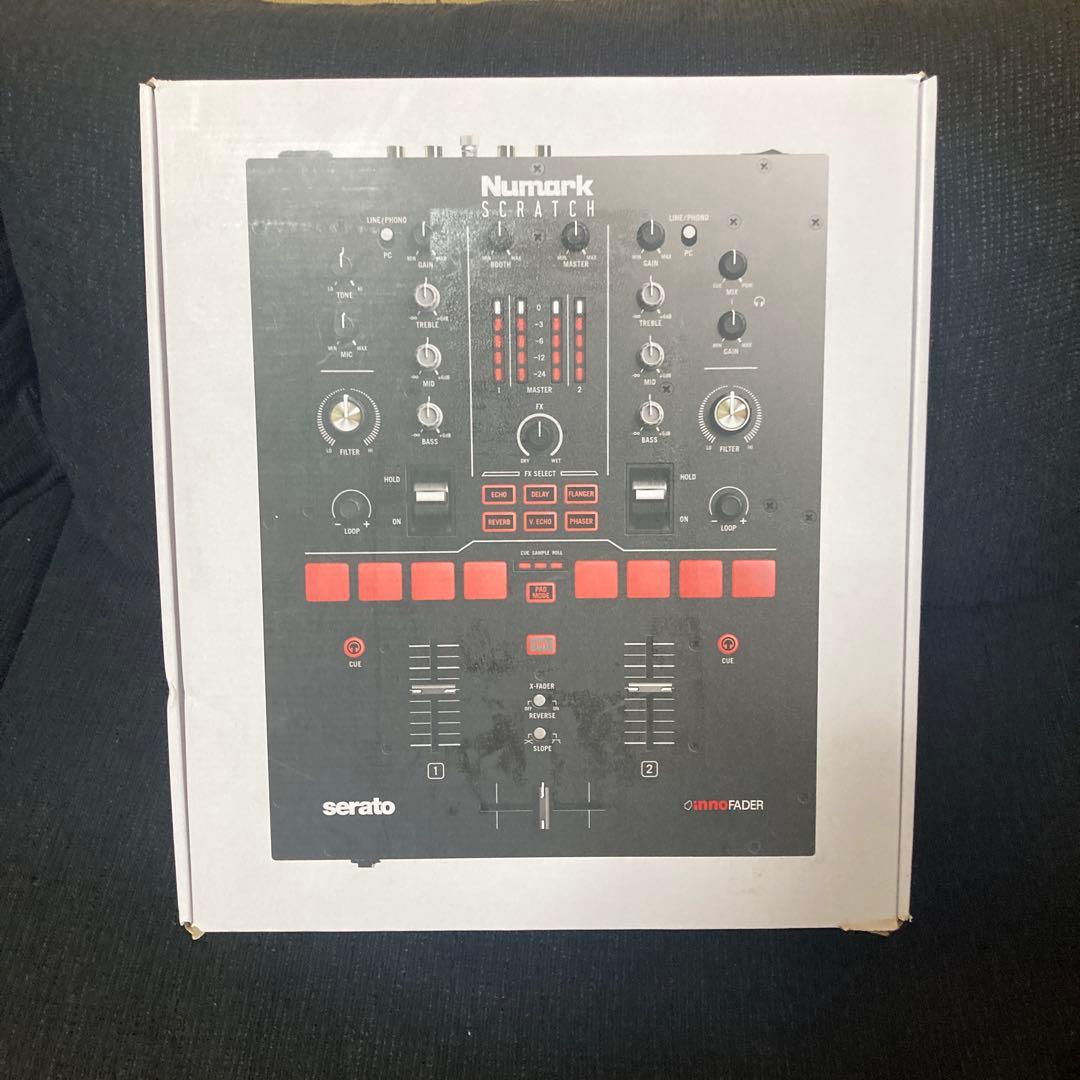 最終価格！美品！numark scratch 付属品完品！中古レコードおまけ付き