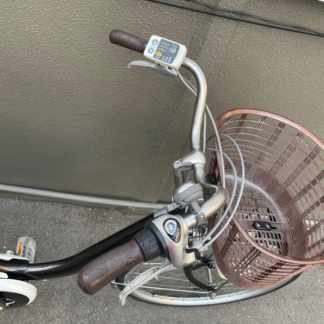 パナソニック電動アシスト自転車26インチ8.9Ahブラウン