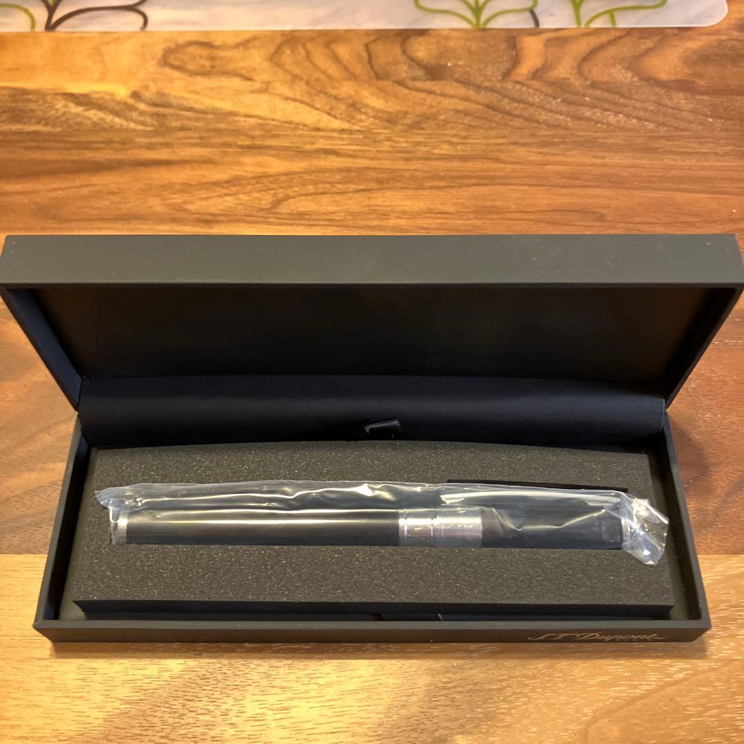 【新品】 ST Dupont 黒 ボールペン ケース付き