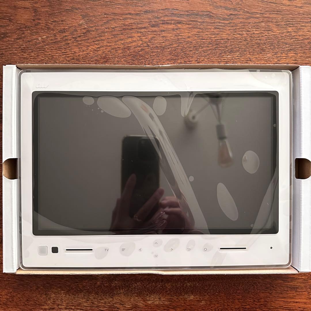 PHOTO-U TV ZTS11 au 防水ポータブルテレビ　フォトフレーム