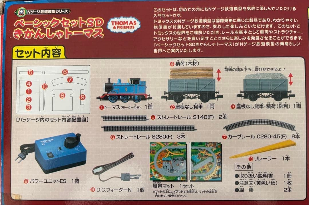 S　TOMIX ベーシックセットSD きかんしゃトーマス