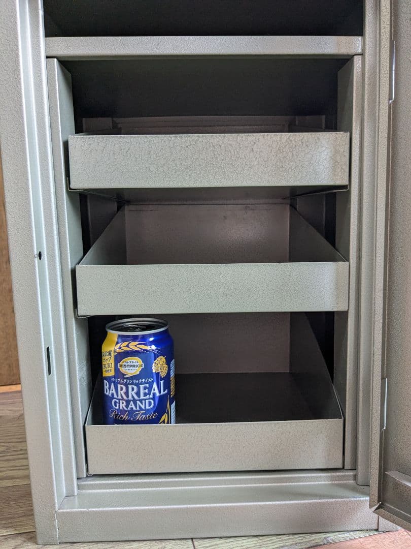 昭和レトロスチール薬箱 3段