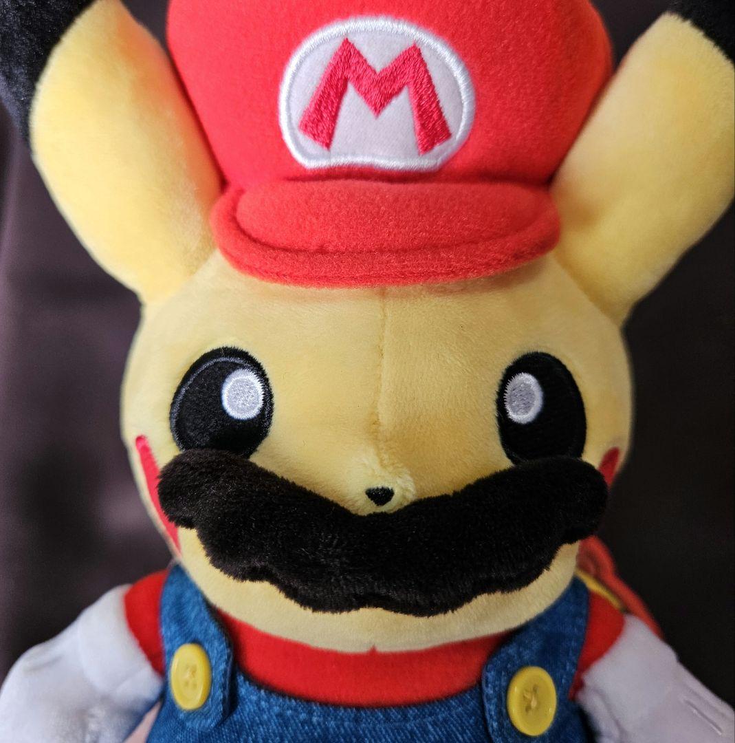 マリオピカチュウ ぬいぐるみ