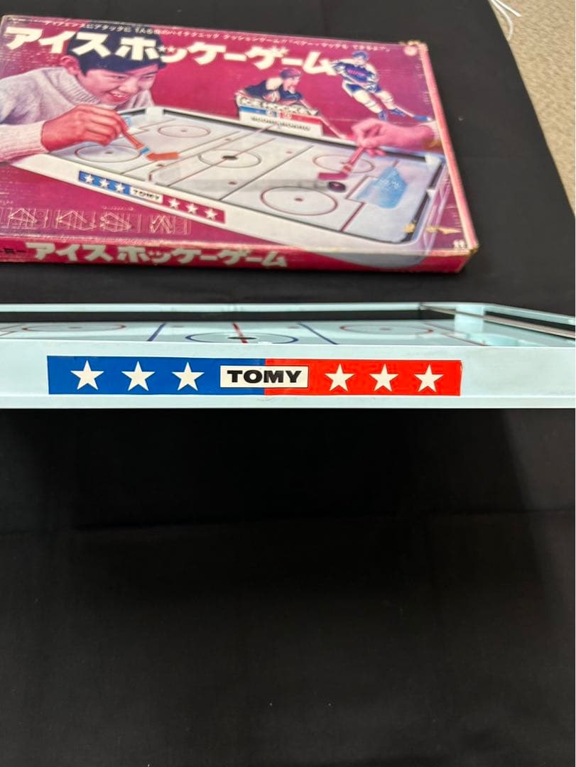 TOMY 卓上タイプ￼アイスホッケーゲーム￼当時物￼