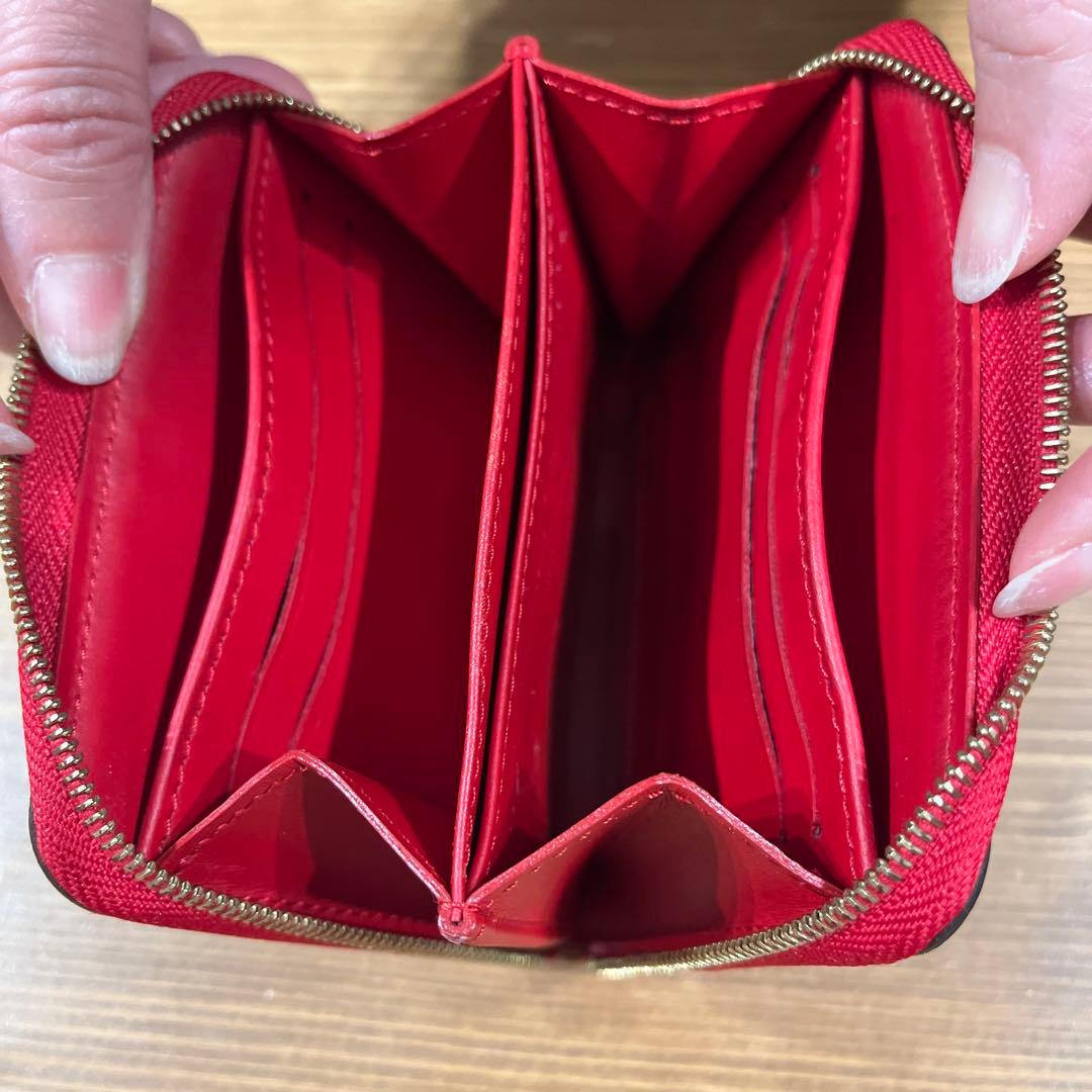 Louis Vuitton エナメル ケース レッド