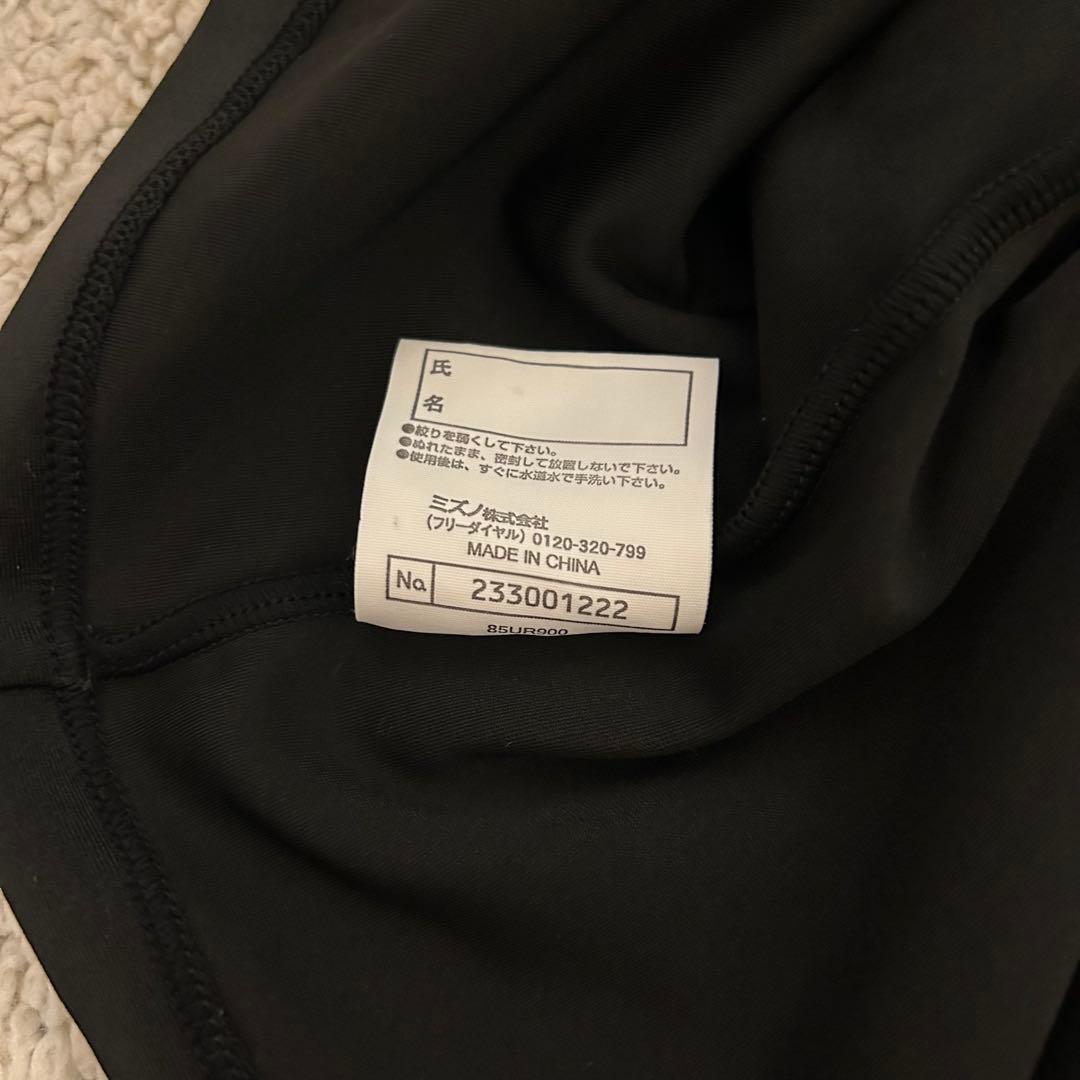 Mizuno ブラック スイムウェアセット Lサイズ