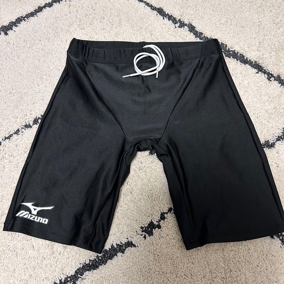Mizuno ブラック スイムウェアセット Lサイズ