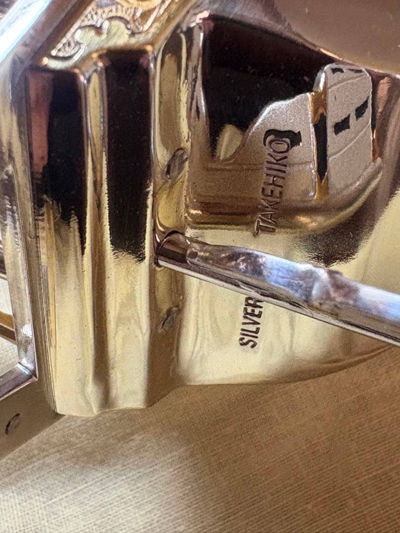 銀製　武比古　宝船 346g