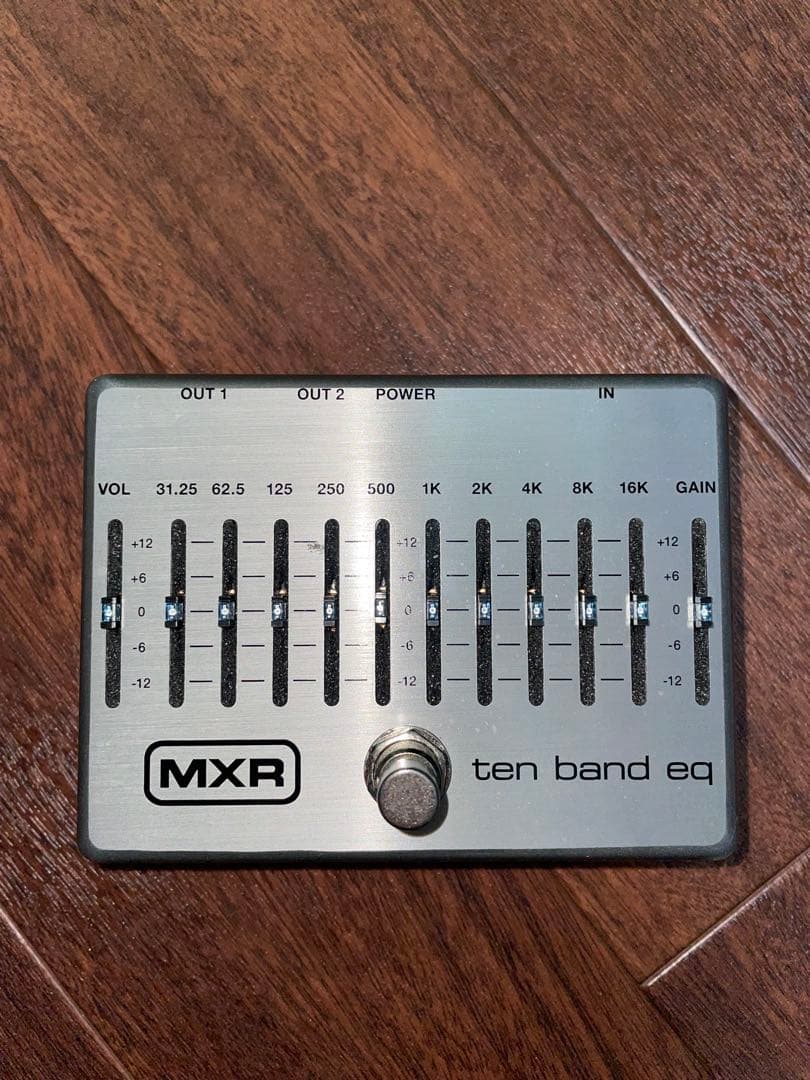 イコライザー(付属品付き)！ MXR ten band eq
