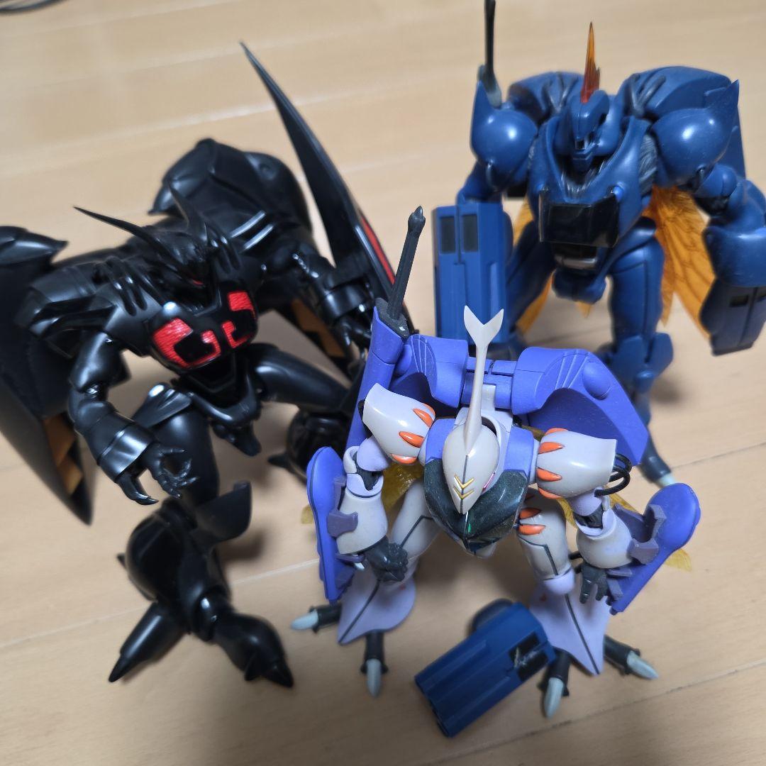 ロボット魂　ダンバイン、ズワース、ビランビー３点セット