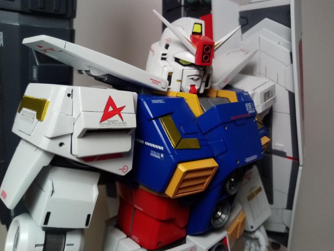 HG フルバースト サイコガンダム アムロ専用 鹵獲改修機 ガンプラ 完成品