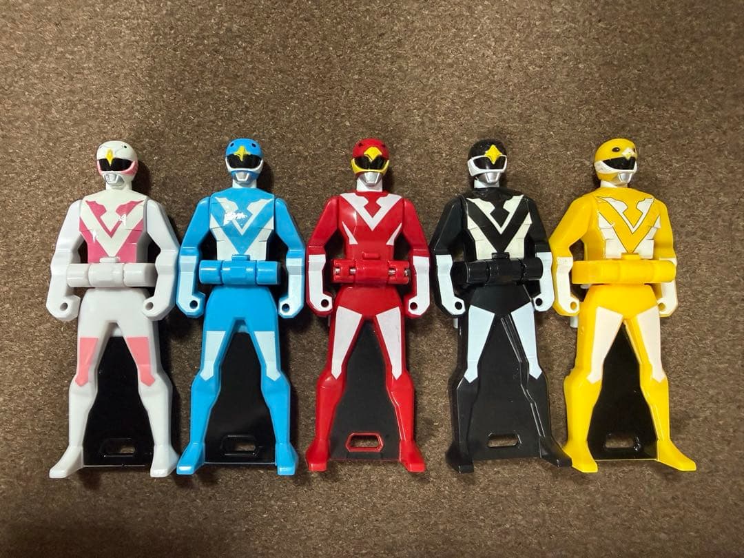 海賊戦隊ゴーカイジャー レンジャーキー　ジェットマン　5本セット