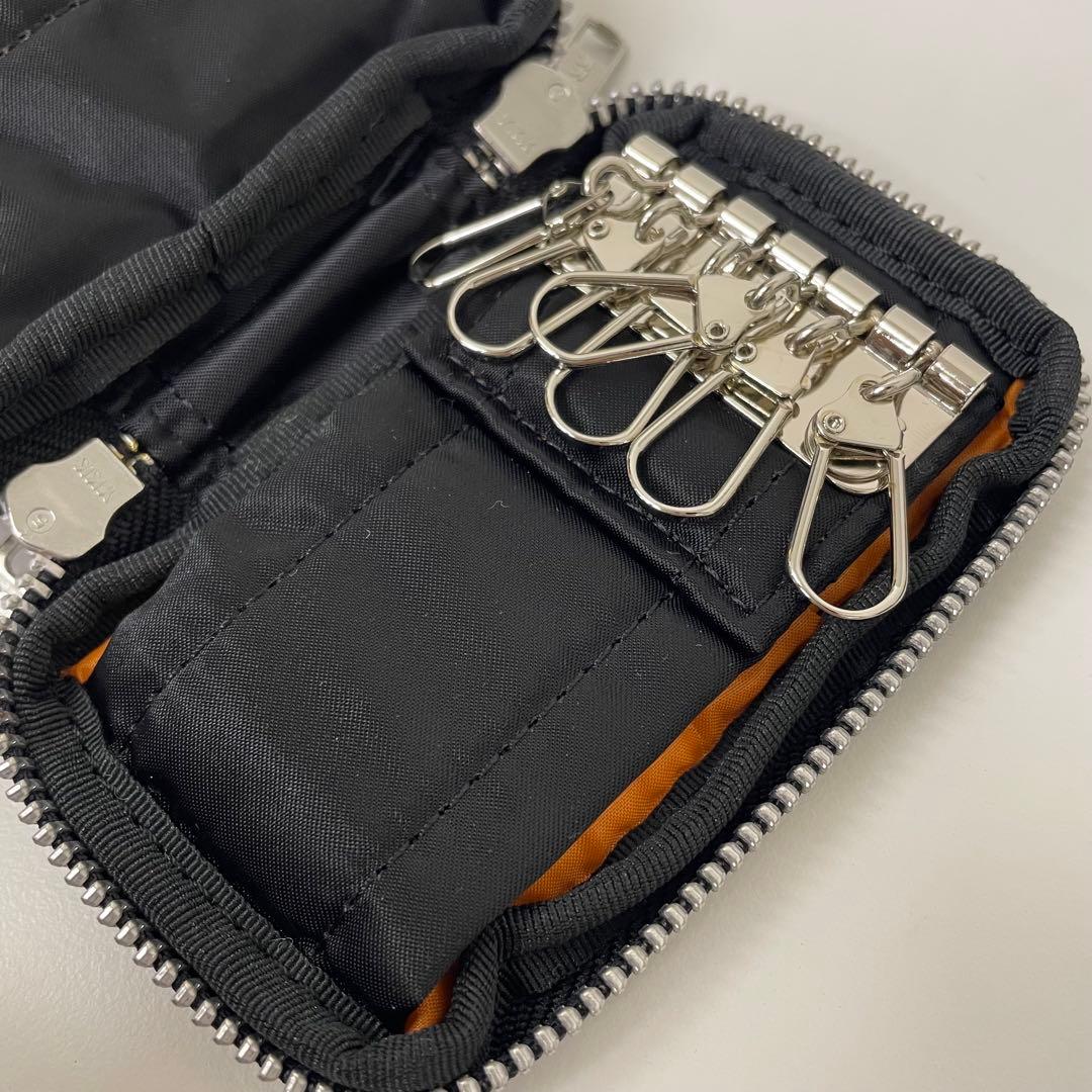 TK】美品PORTER TANKER ポーター タンカー キーケース ブラック