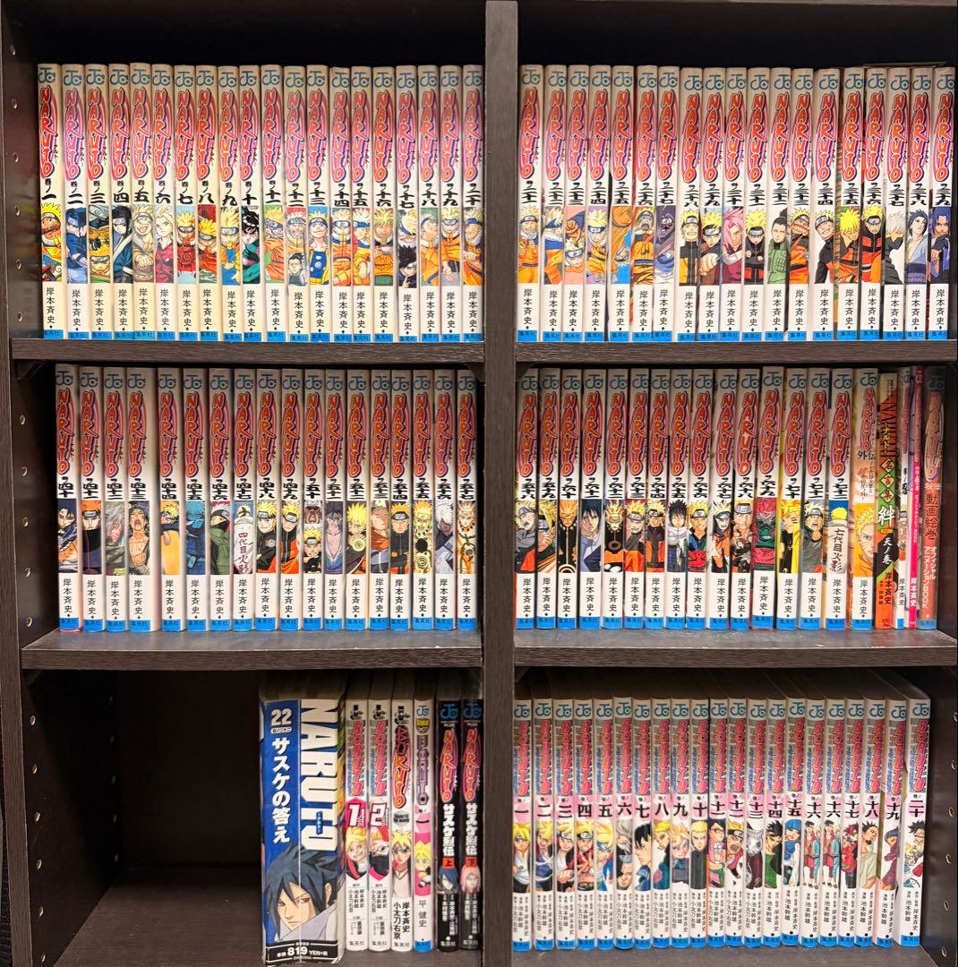 ナルト全巻セット 72巻＋外伝＋BORUTO1部全巻
