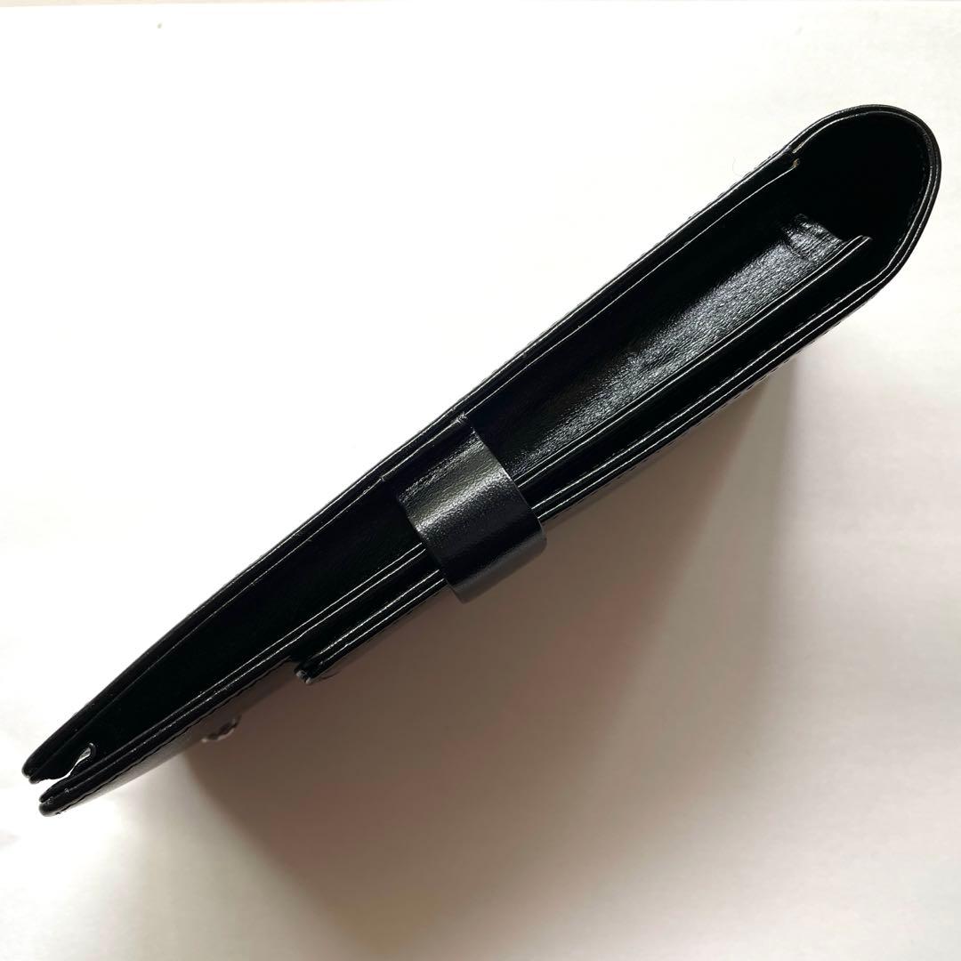 モンブラン レザー ペンケース ３本用 ブラック