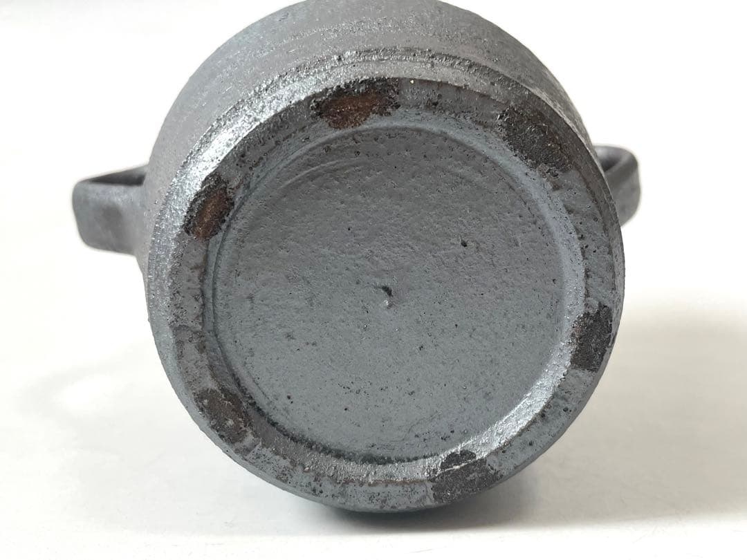 陶芸家　作家物　山本教行　鳥取　岩井窯　花器　花入　手付壺　民藝　民芸