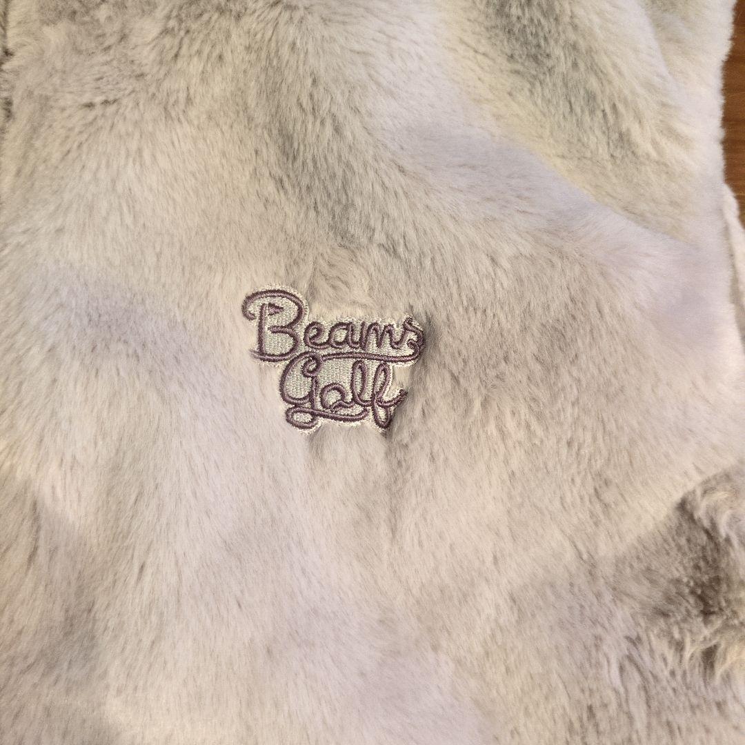 ビームスゴルフ BEAMSGOLFレディース ゴルフ ボア防風ワンピース グレー