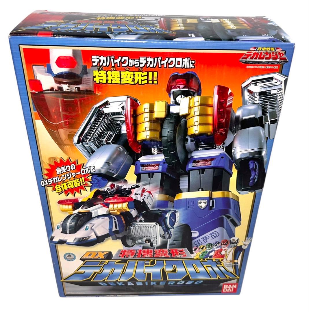 未開封・未使用品　特捜変形 DXデカバイクロボ 特捜戦隊デカレンジャー