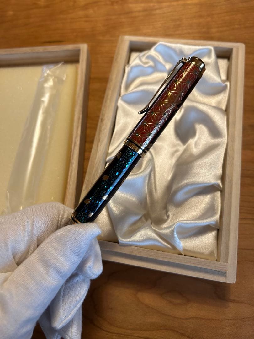 Pelikan ペリカン 万年筆 リミテッドエディション M1000 蒔絵 春秋